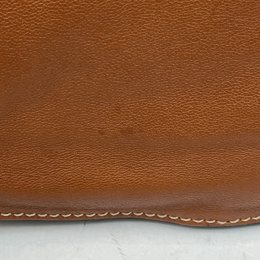 Chloe Marcie Turnlock Crossbody Bag Brown Leather - Picture 5 of 10